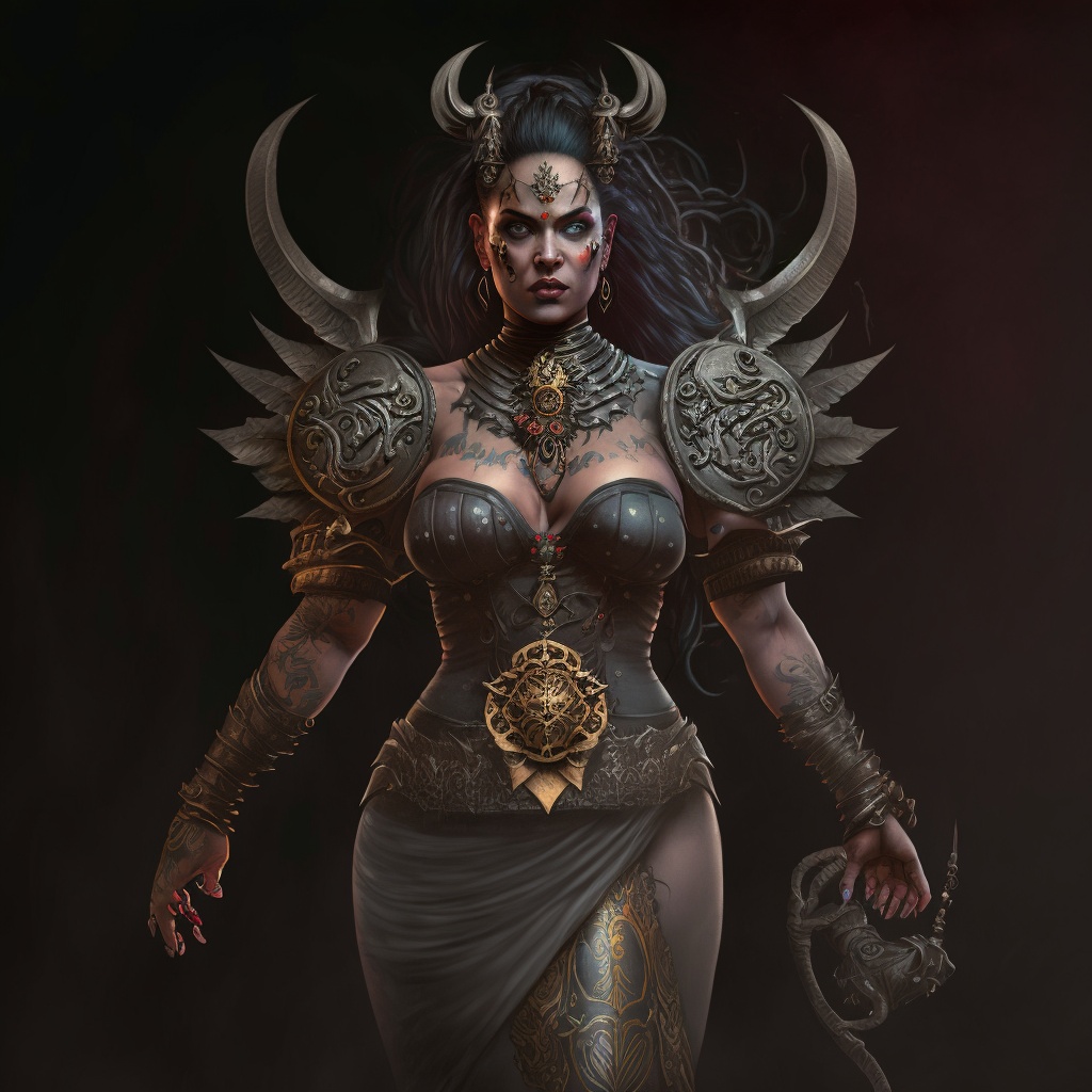 Ishaa'Nra - Dark Goddess of Temptation