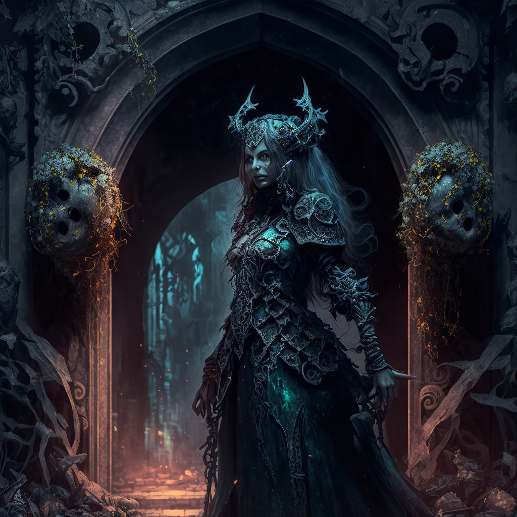 Seth'Nra - Dark Goddess, Guardian of the Gate