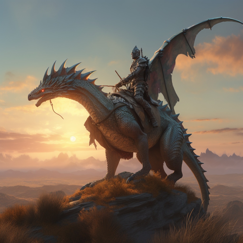 Riding dragon